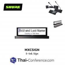 SHURE MXCSIGN E-Ink Sign 